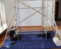 海外製シーリングファン Minka Aire Wave F843-DKのモーター音軽減 調整工事