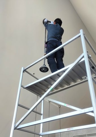 ローリングタワー施工写真