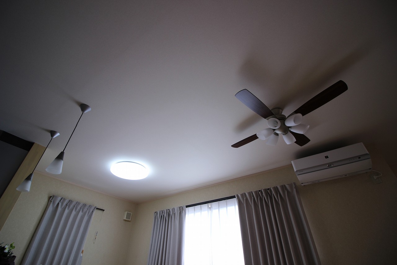 daiko ダイコー YCF-111S YCF-112S Light シーリングファン ライト 専門店 設置工事 事例写真 06