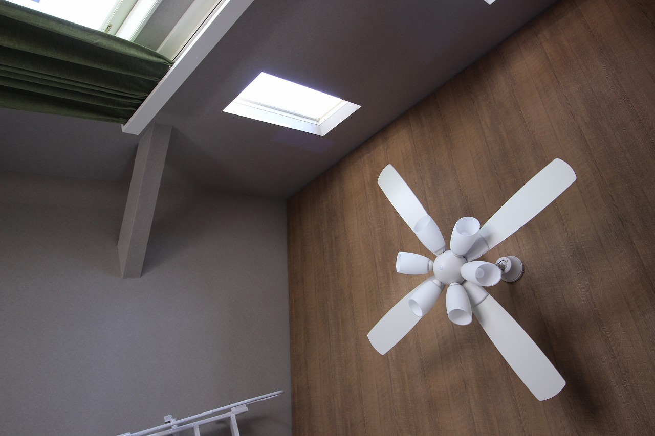 daiko ダイコー YCF-111W YCF-112W Light シーリングファン ライト 専門店 設置工事 事例写真 05