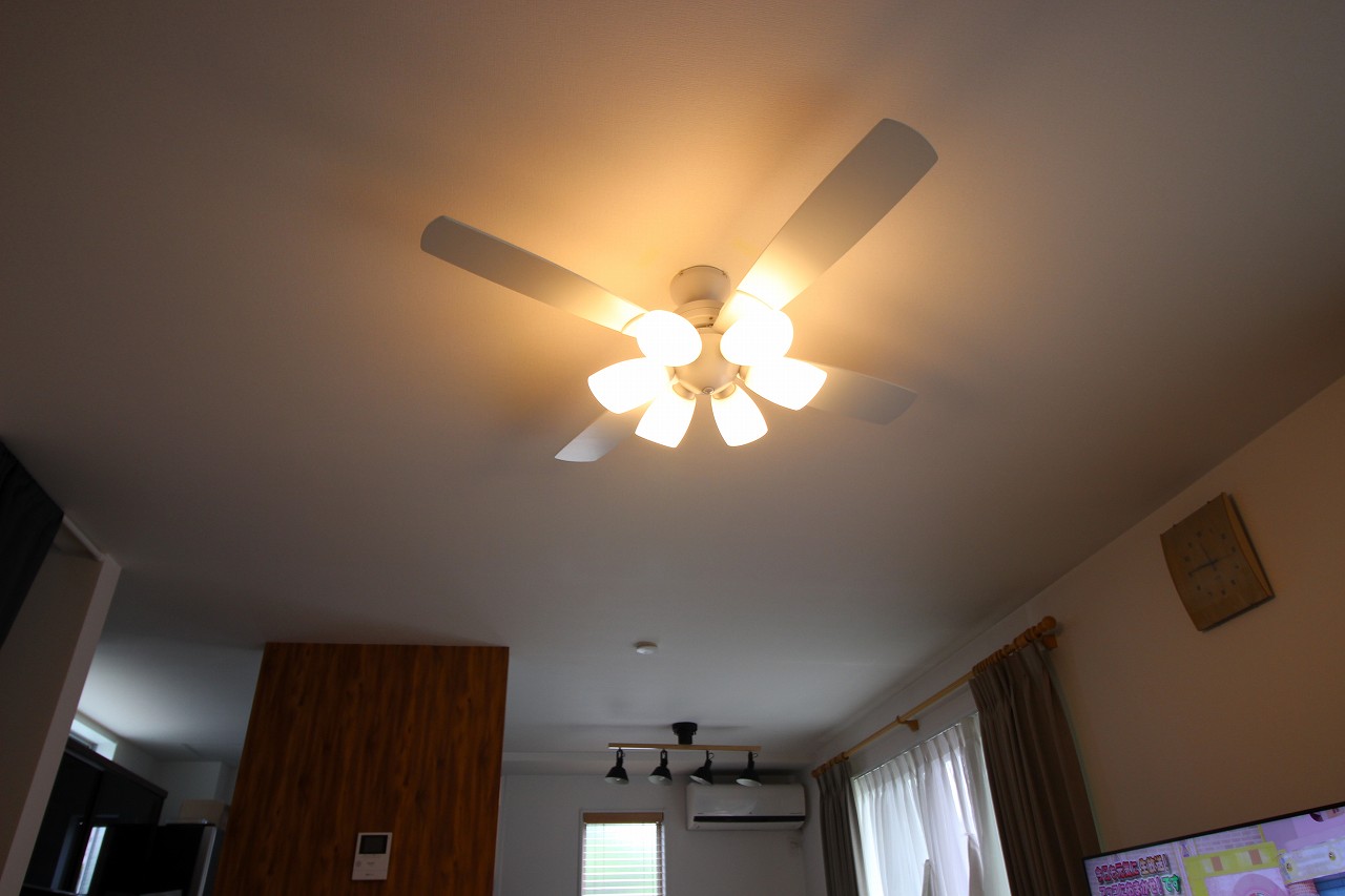 daiko ダイコー YCF-111W YCF-112W Light シーリングファン ライト 専門店 設置工事 事例写真 07