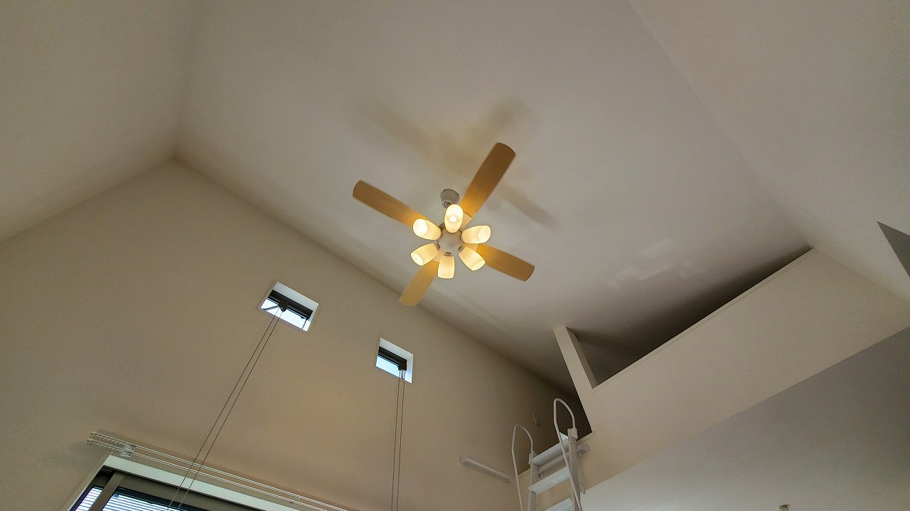 daiko ダイコー YCF-111W YCF-112W Light シーリングファン ライト 専門店 設置工事 事例写真 11