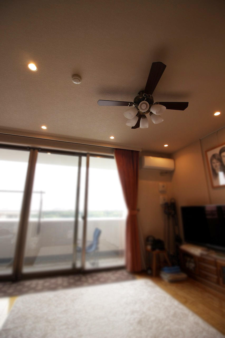 koizumi コイズミ AM40383E AM40384E Light シーリングファン ライト 専門店 設置工事 事例写真 01