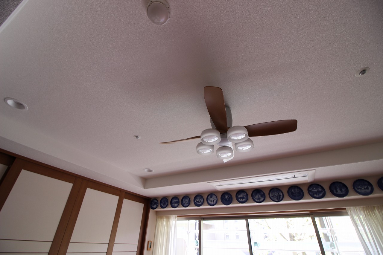 odelic オーデリック WF090 WF091 WF070 WF071 Light シーリングファン ライト 専門店 設置工事 事例写真 01