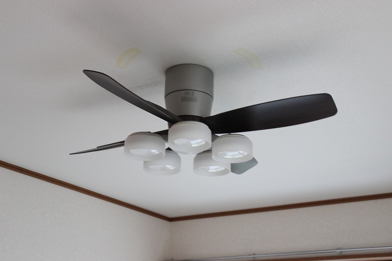 odelic オーデリック WF090 WF091 WF070 WF071 Light シーリングファン ライト 専門店 設置工事 事例写真 03