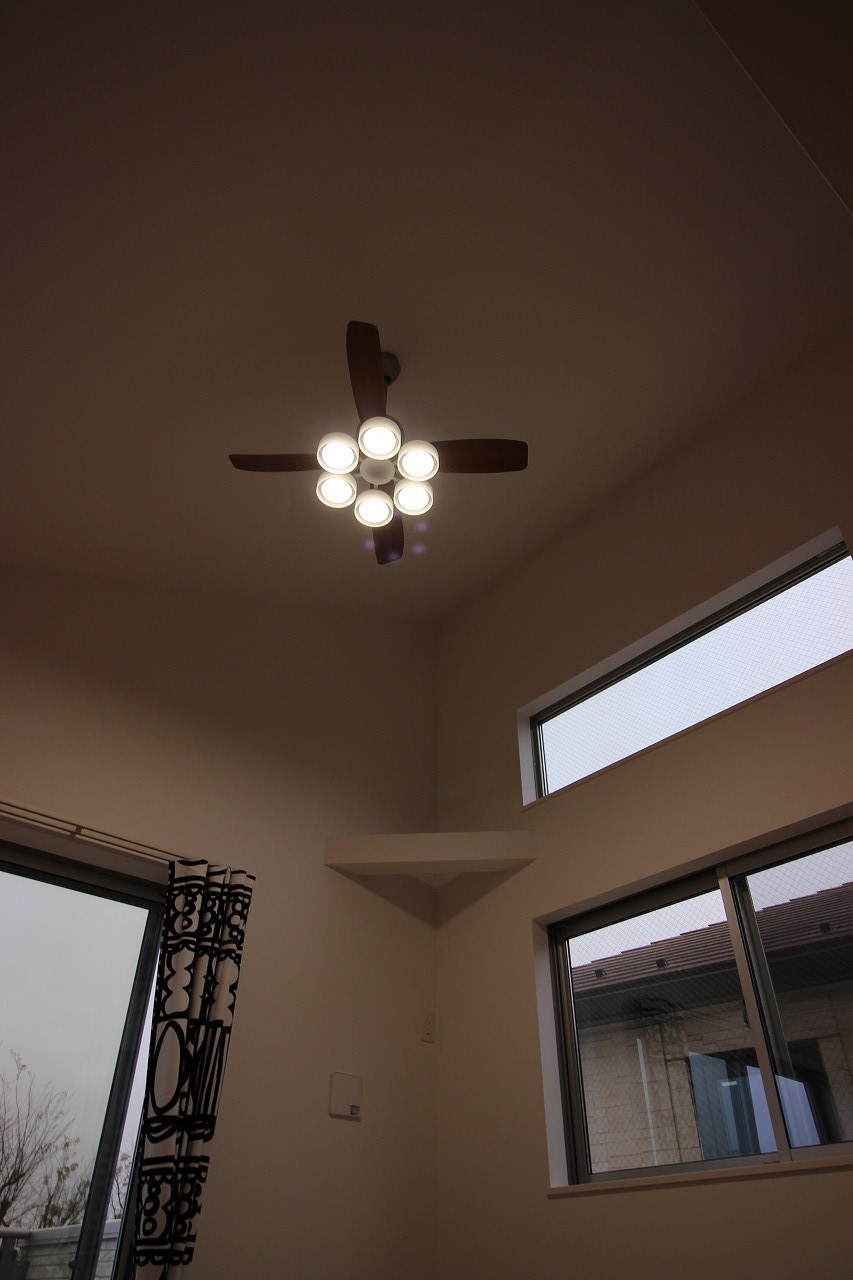 odelic オーデリック WF090 WF091 WF070 WF071 Light シーリングファン ライト 専門店 設置工事 事例写真 04