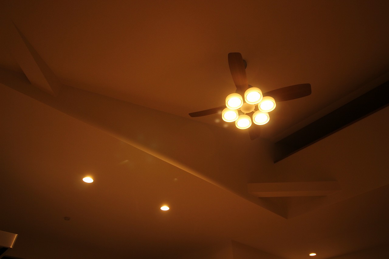 odelic オーデリック WF090 WF091 WF070 WF071 Light シーリングファン ライト 専門店 設置工事 事例写真 09