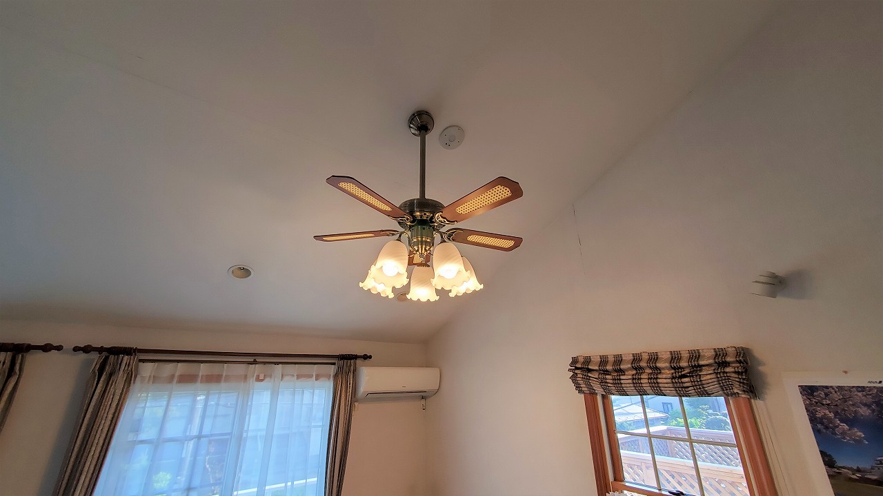 odelic オーデリック WF683P2 WF684P2 Light シーリングファン ライト 専門店 設置工事 事例写真 01