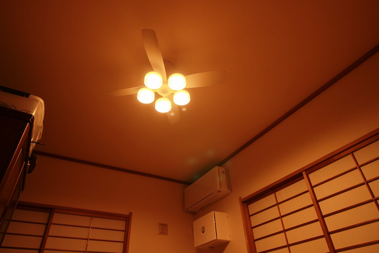 odelic オーデリック WF810 WF811 Light シーリングファン ライト 専門店 設置工事 事例写真 05