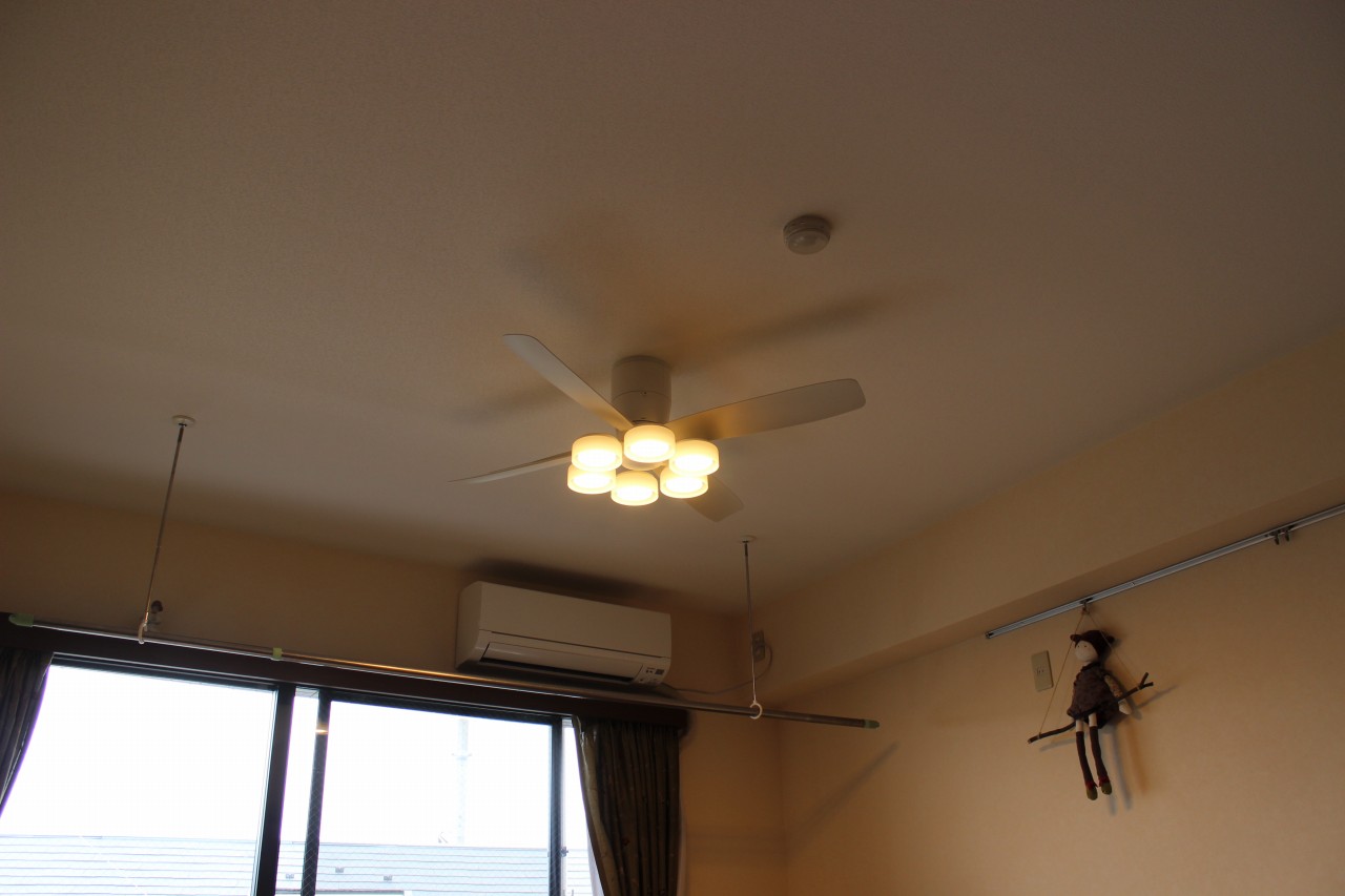 odelic オーデリック WF812 WF813 Light シーリングファン ライト 専門店 設置工事 事例写真 08