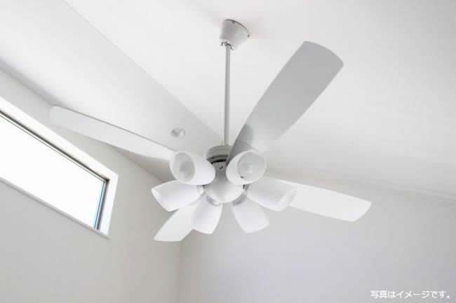 YCF-112W4SS/YCF-112W + P40W + LED133CWF 傾斜対応 LED 6灯 DAIKO(ダイコー)製シーリングファンライト