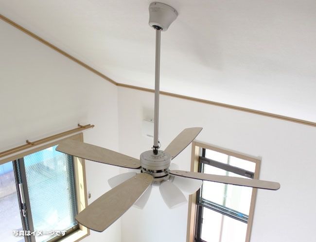 YCF-112S4SS/YCF-112S + P40S 傾斜対応 LED 6灯 DAIKO(ダイコー)製シーリングファンライト