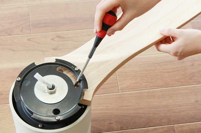 JE-CF017M WH,JAVALO ELF Modern Collection REAL wood blades 大風量 LED 調光 電球色 1灯 薄型 軽量 HANWA(阪和)ハンワ製シーリングファンライト