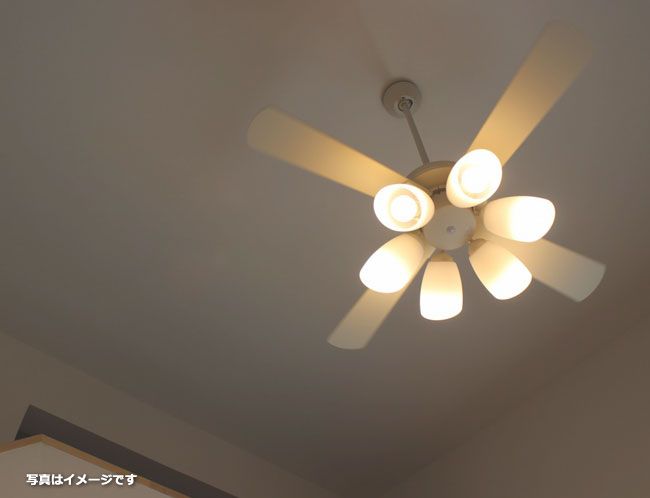 AEE695071 + AA41897L / AA41897L(N) + AEE590057 傾斜対応 LED 電球色/昼白色 6灯 KOIZUMI(コイズミ)製シーリングファンライト