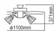 AEE695074 + AAN690116 KOIZUMI(コイズミ)製シーリングファンライト【生産終了品】