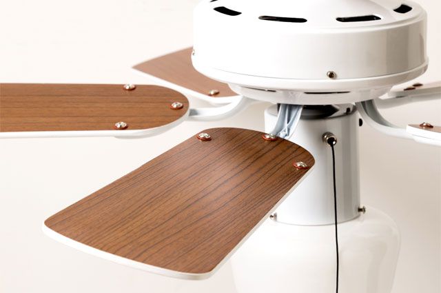 2WAY USE TRADITIONAL CEILING FAN LIGHT WH(002951)電球なし 軽量 BRID(ブリッド)製シーリングファン