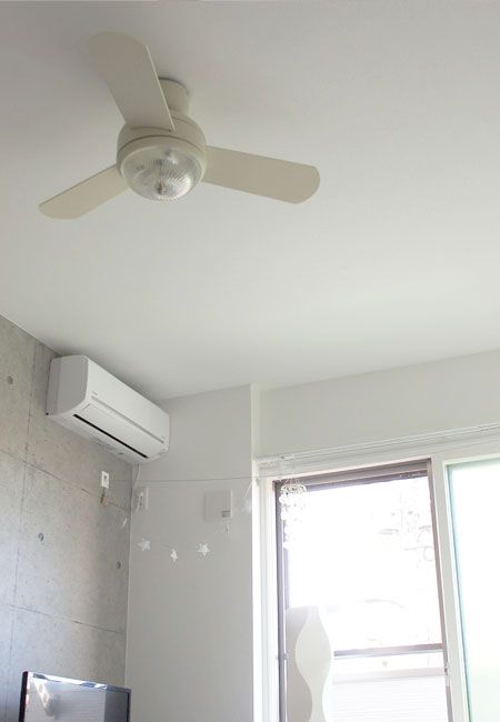 MEHVE IVNT ND + LED133WW / LED133CWF,メーヴェ LED 電球色/昼白色 3灯 薄型 軽量 BRID(ブリッド)製シーリングファンライト