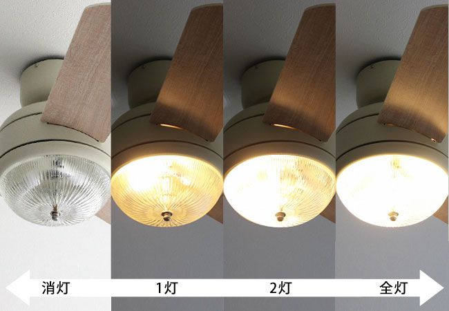 MEHVE IVNT ND + LED133WW / LED133CWF,メーヴェ LED 電球色/昼白色 3灯 薄型 軽量 BRID(ブリッド)製シーリングファンライト