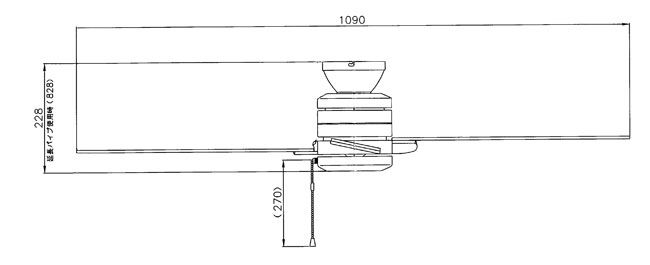 F-301 NEC_LIGHTING(NECライティング)製シーリングファン【生産終了品】
