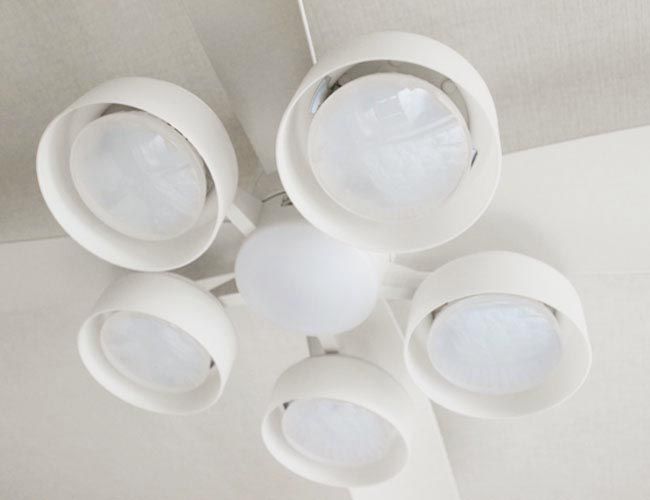 WF810 + WF822LD / WF822ND 大風量 LED 電球色/昼白色 5灯 薄型 軽量 ODELIC(オーデリック)製シーリングファンライト