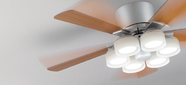WF209LC / WF209NC LED 調光 電球色/昼白色 6灯 薄型 ODELIC(オーデリック)製シーリングファンライト