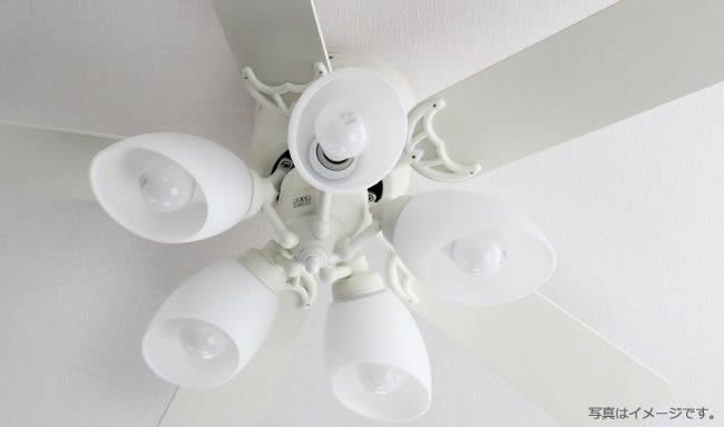 WF444LC1 / WF444NC1 LED 調光 5灯 薄型 ODELIC(オーデリック)製シーリングファンライト