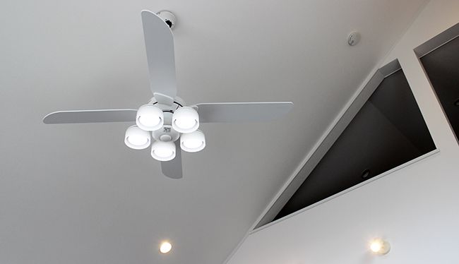 WF801P1 + WF265PC LED 調光調色 5灯 薄型 ODELIC(オーデリック)製シーリングファンライト