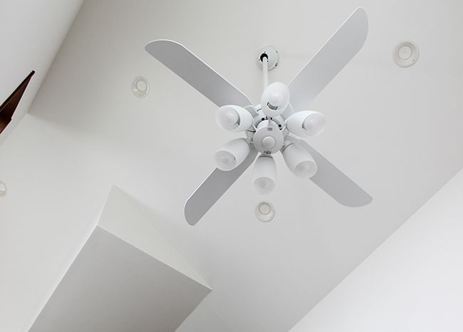 WF801P1 + WF805PC LED 調光調色 6灯 ODELIC(オーデリック)製シーリングファンライト