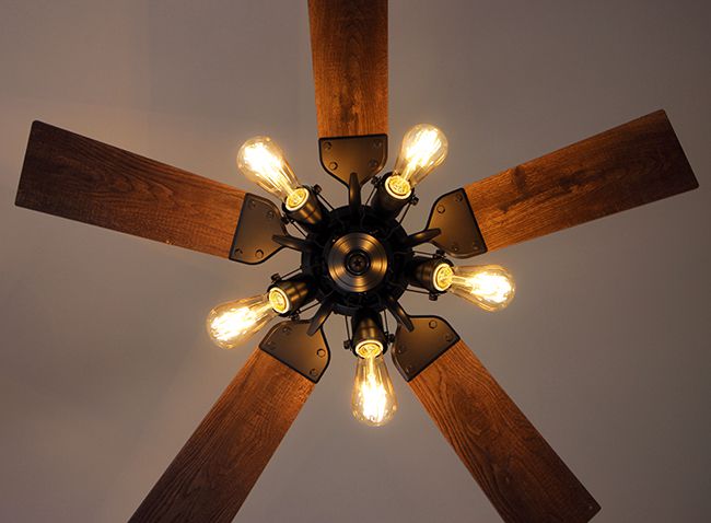 WF832 + WF835LC LED 調光 電球色 5灯 薄型 軽量 ODELIC(オーデリック)製シーリングファンライト