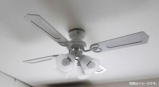 TKM-42WW4LKRCZ + LC2601 / 大風量 LED 調光 電球色 4灯 軽量 TOKYOMETAL(東京メタル工業)製シーリングファンライト