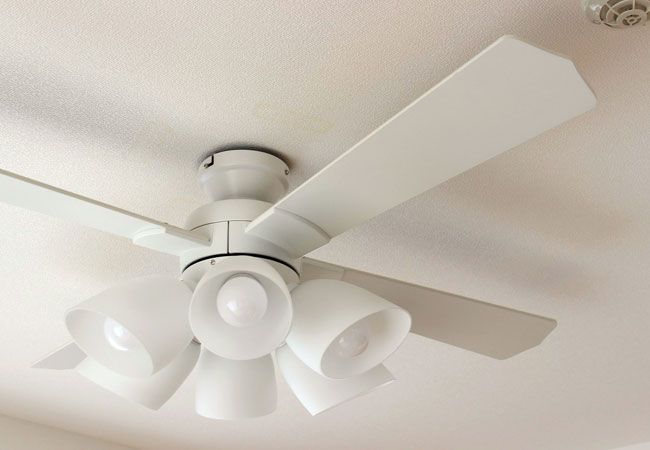 QJ-46WW6RCLE6 LED 電球色 6灯 TOKYOMETAL(東京メタル工業)製シーリングファンライト