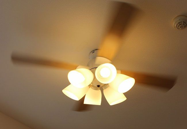 QJ-46WW6RCLE6 LED 電球色 6灯 TOKYOMETAL(東京メタル工業)製シーリングファンライト