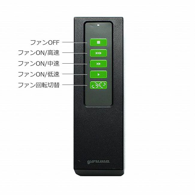 YCF-371BK,Fe Fan (ファン) 軽量 YOUWA(ユーワ)製シーリングファン