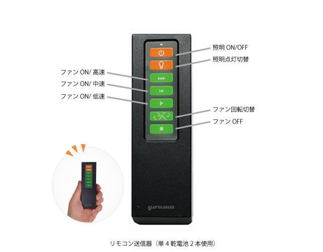 YCF-378IV + LD2602 / ND2602 YOUWA(ユーワ)製シーリングファンライト【生産終了品】
